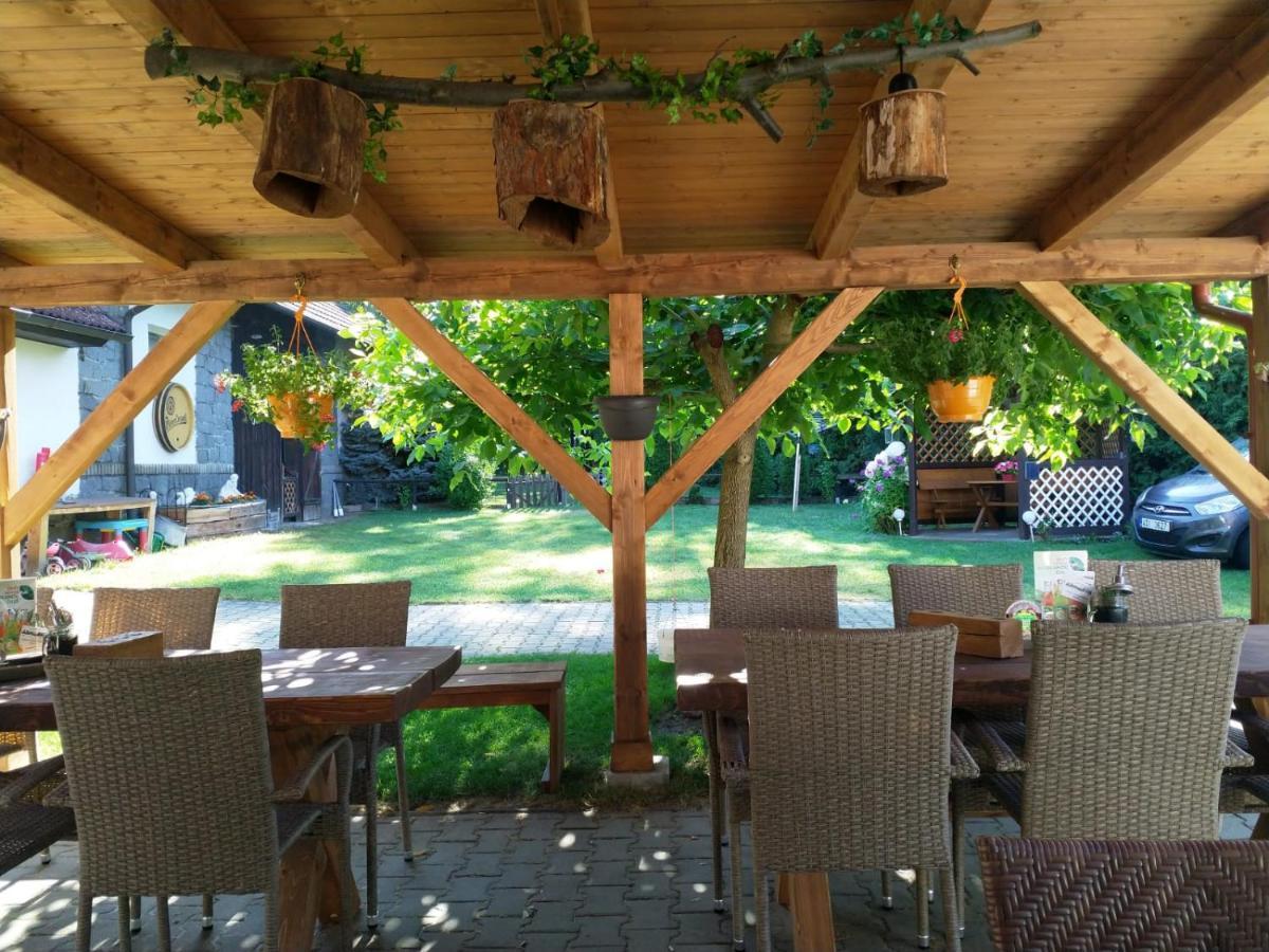 Camping & Guest House Pliskovice Mirovice Buitenkant foto